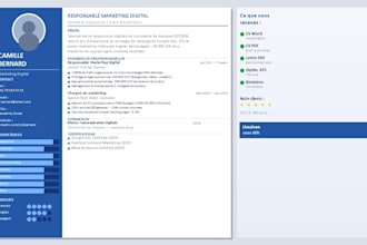 optimiser votre CV et rédiger une lettre de motivation percutante