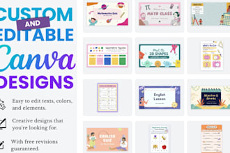 graphics designer in canva