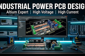 design industrial power electronics pcb using altium designer
