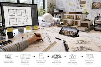 2d autocad floor plan 3d floor plan rendering house plan architectural