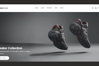 build sneakers website sneakers shopify footwear store shoe shopify shoe store