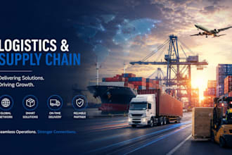 create logistics pitch deck, investor presentation  fundraising strategy