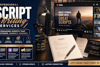 do script writing for you