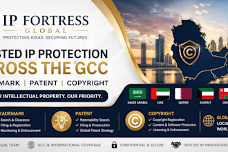 file gcc trademark applications in saudi arabia, uae, qatar, kuwait, bahrain