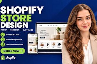 shopify dropshipping store design, redesign shopify store to boost shopify sales