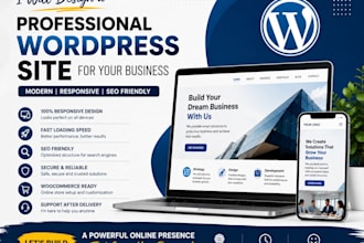 design redesign wordpress website as elementor pro expert