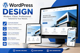 design redesign wordpress website as elementor pro expert