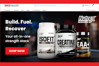 build supplement shopify store private label supplement website supplement store