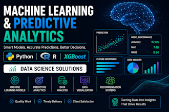 build machine learning models and predictive analytics