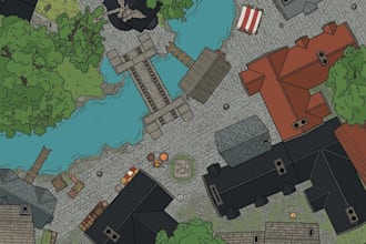 design immersive fantasy maps for rpg and dnd campaigns