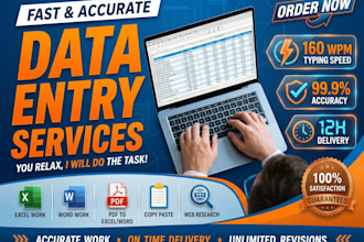 do fast typing jobs, retype documents your typist