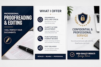 professionally proofread and edit your documents
