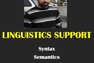 provide support in linguistics and applied linguistics projects