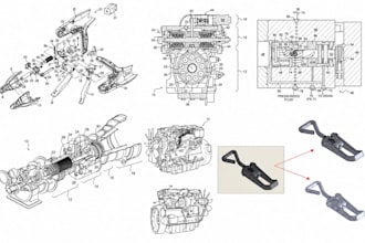 do patent drawings, patent figures, and technical illustrations for any products