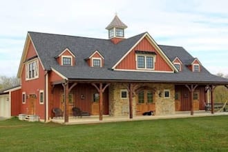 draw barndominium house and pole barn floor plans farm house
