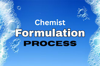 develop formulation for cosmetic and laundry products