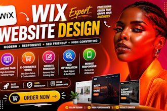 do wix website design wix website redesign wix business website wix development