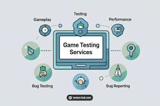 test your game and provide detailed bug and gameplay feedback