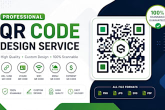create qr code, scan code, dynamic qr code, custom qr design and static qr code