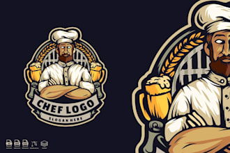 creative catering logo design for catering companies
