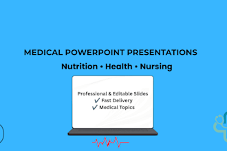 create professional nutrition, health, and medical powerpoint presentations