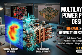 design multilayer power pcb with thermal and emi optimization