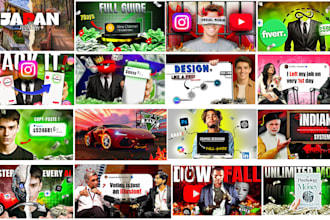 make high CTR gaming and content creator thumbnails