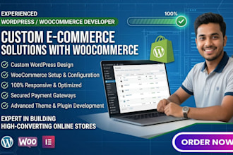build a professional e commerce website for your business using woocommerce