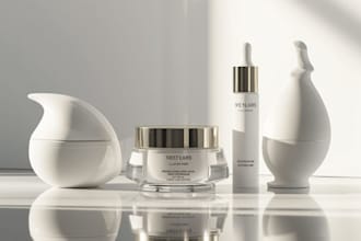 create luxury 3d cosmetic and skincare product rendering
