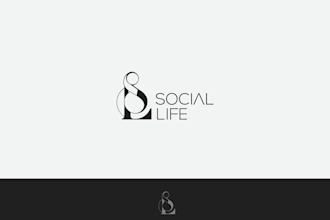 create a luxury modern monogram logo design