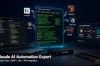 setup claude code claude cowork claude api mcp server ai agent n8n automation