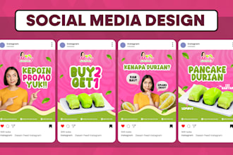 create social media feed design