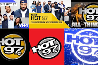airplay and promote your song on hot 97 radio station live