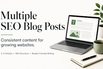 write bulk SEO blog articles for your niche website