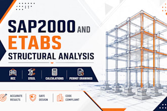 design, analyze rcc, steel structures in sap2000,