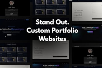 code a personal portfolio website that gets you hired