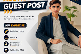australian guest post outreach and high authority backlink building