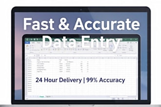 do fast and accurate data entry in excel and word