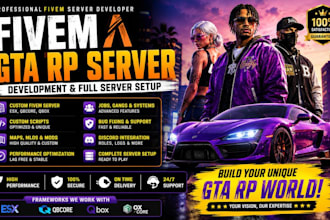 setup and customize your fivem server