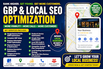 optimize your gbp and local SEO to rank higher on maps