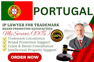 provide trademark, copyright and brand protection, consultation in portugal