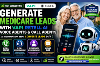 generate medicare health care leads with retell ai voice agent vapi ai