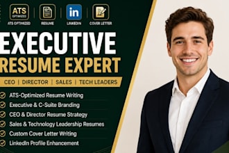 write ats senior executive resume ceo director sales tech resume cover letter