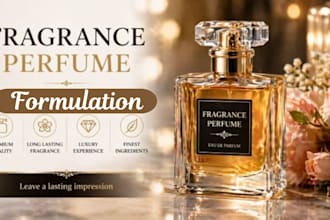 develop perfume and fragrance formula as a cosmetic chemist products formulation