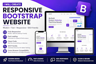 design responsive bootstrap website