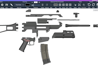 create a stylized 3d props and object for 3d game asset and weapons
