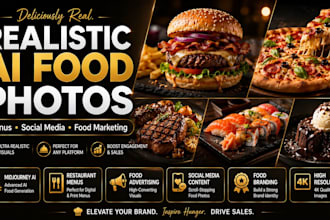 create realistic ai food photos and talking food videos