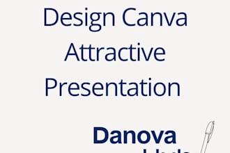 design professional canva presentations and slides