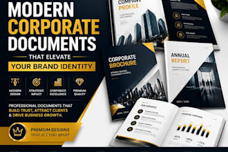 craft modern corporate documents that elevate your brand identity