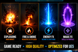 design unreal engine 5 game vfx using niagara particle system